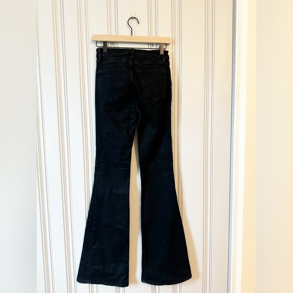 FRAME Denim Le One Flare Mid Rise Denim Jeans - Picture 8 of 13
